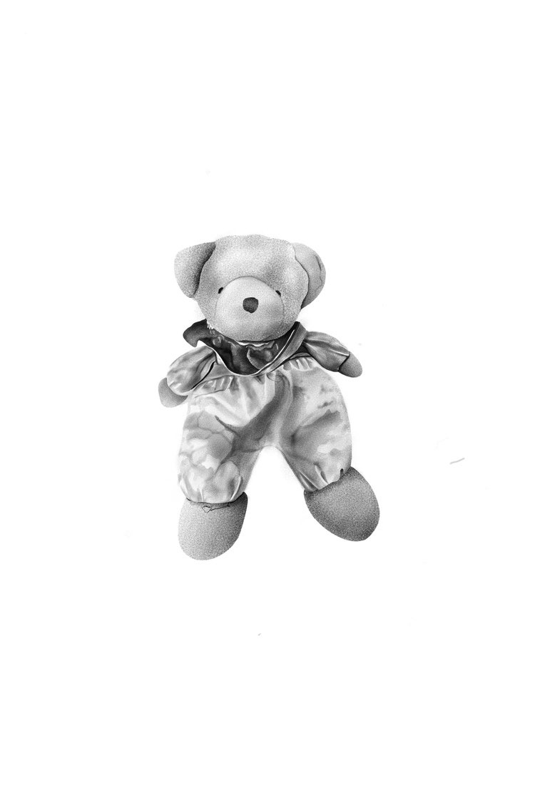 Teddy bear tattoo design