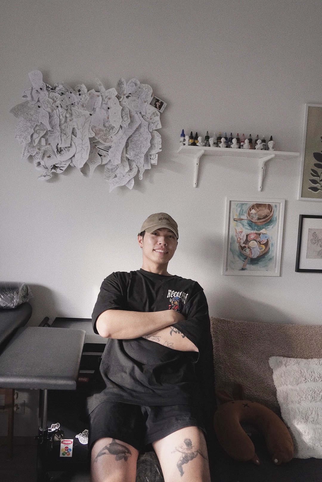 Tai Duong, tattoo artist and Mayink course instructor