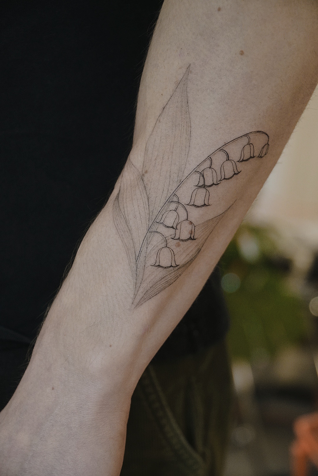 Lily of the valley tattoo