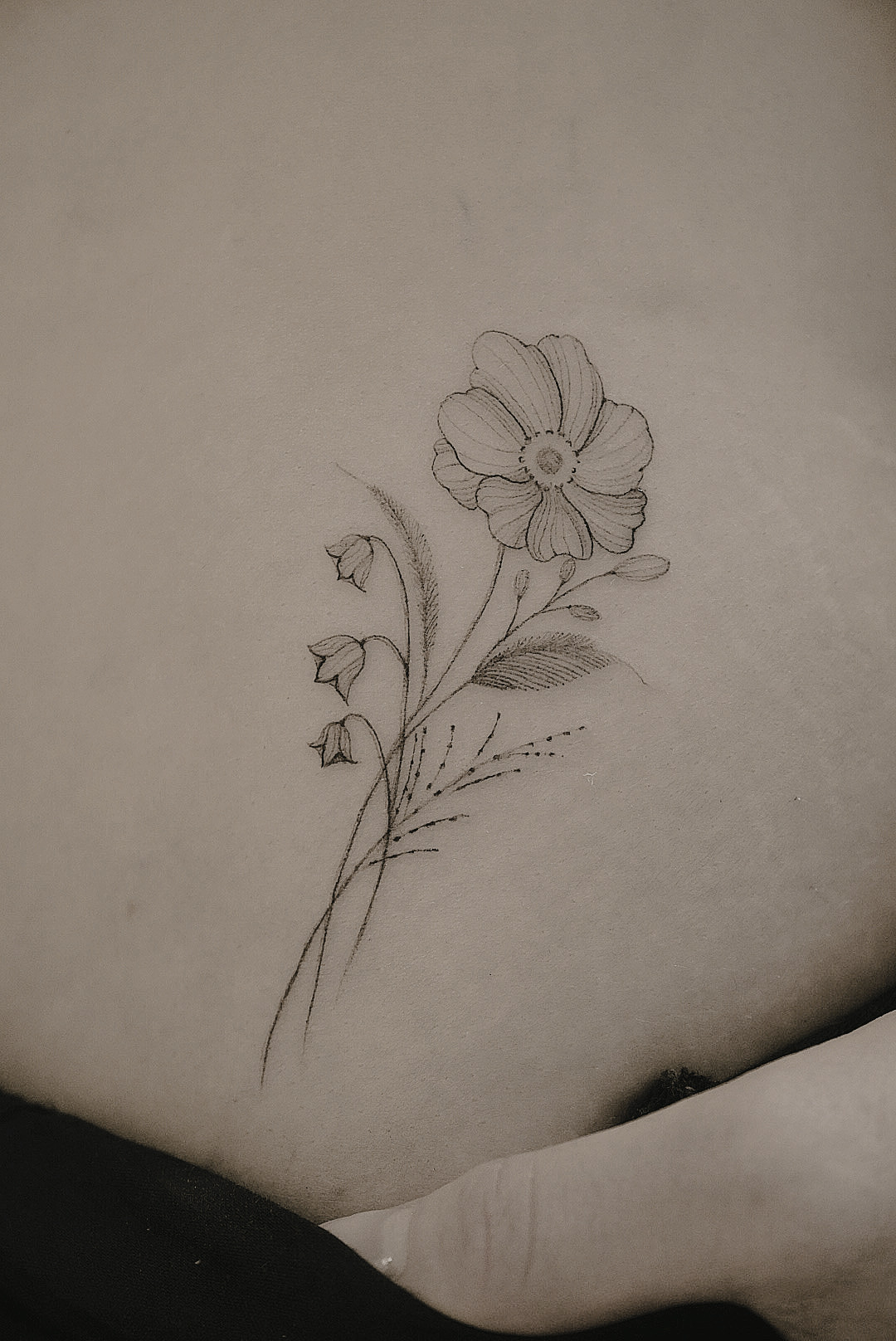 Lily of the valley tattoo