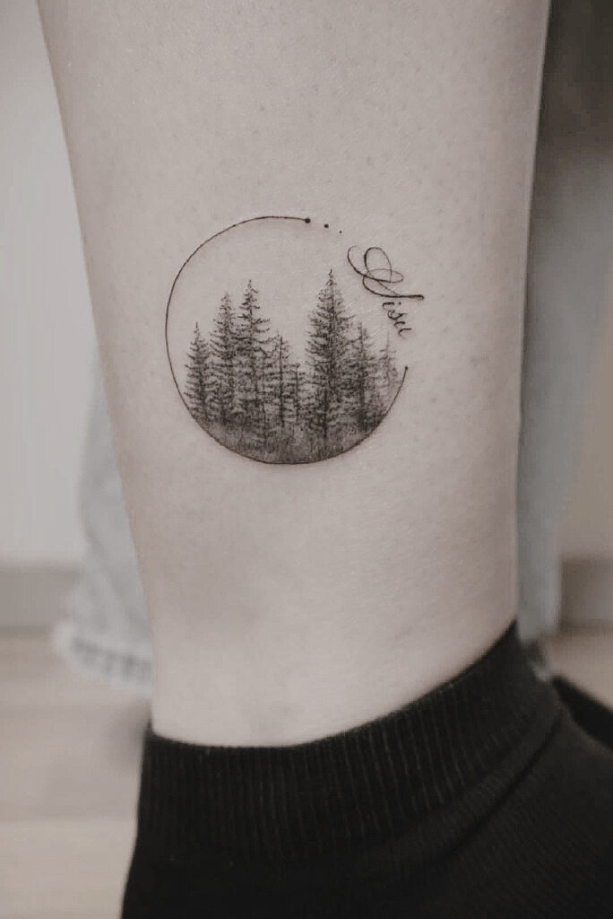 Finnish nature tattoo