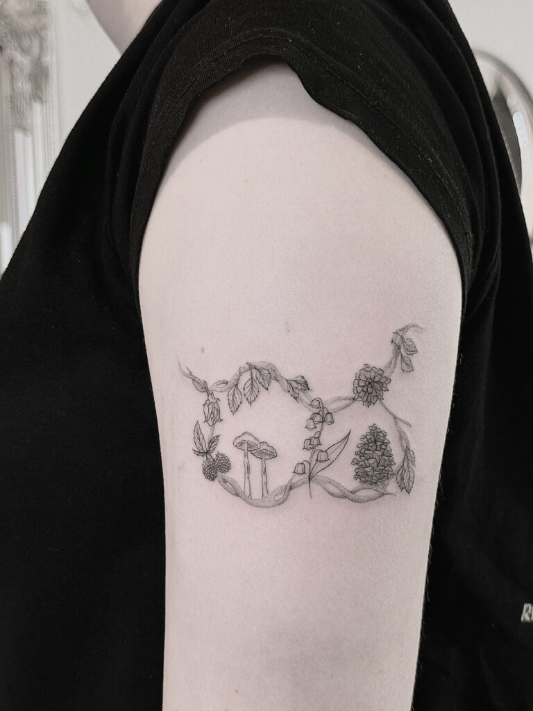 Finnish nature tattoo